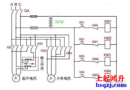 行车断火限位器的工作原理和接线方法