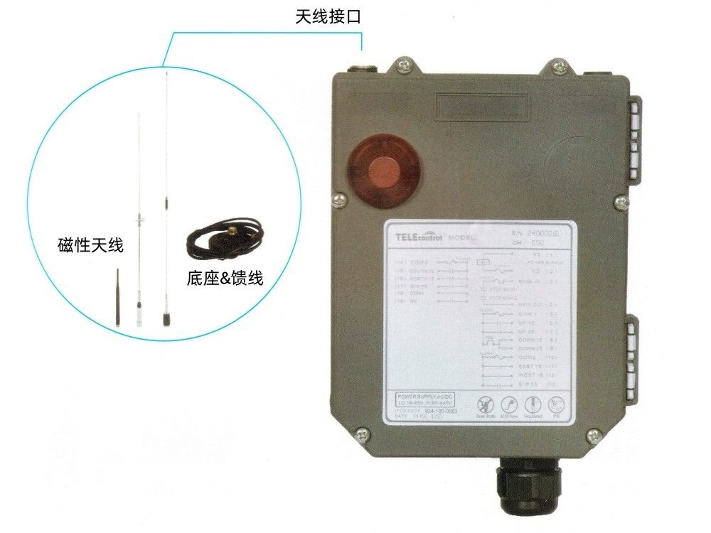 EF24系列防爆工业无线遥控器接收器