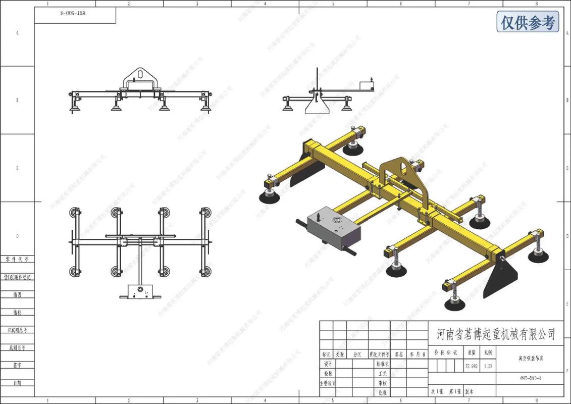 起重机真空吸盘各型号技术参数与选型指南真空吊具规格对照
