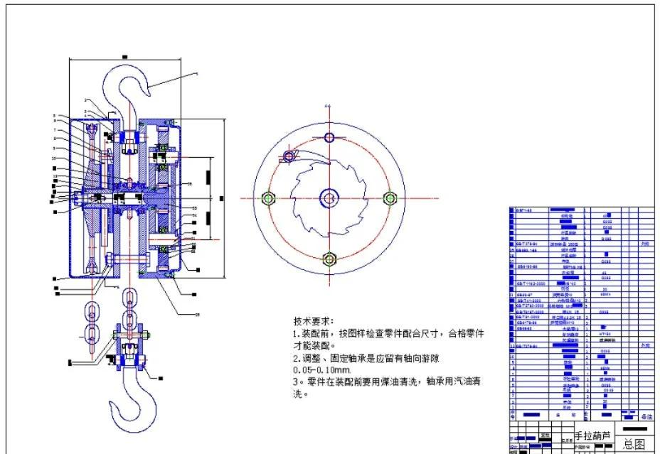 HS型手拉葫芦各型号技术参数与选型指南手动葫芦规格对照